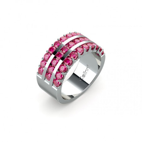 High Jewelry Maïtica Ring with Pink Sapphires