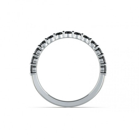 High Jewelry Ring Rue De La Paix Black Diamonds