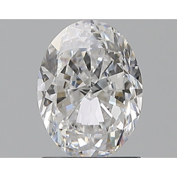 1.33-karaat ovale vorm diamant