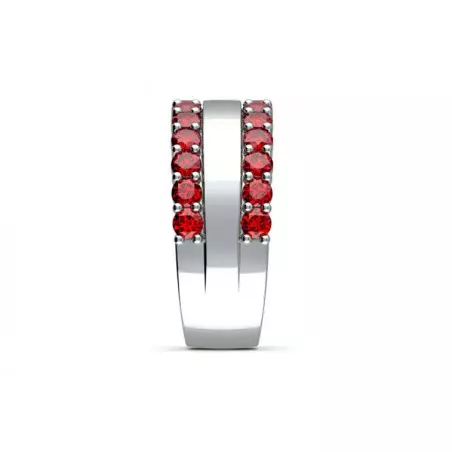Anillo de Alta Joyería Rue De La Paix Rubí