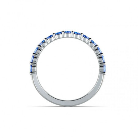 Anillo de Alta Joyer&iacute;a Rue De La Paix Zafiros Azules