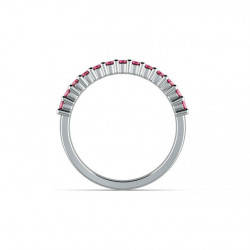 ANILLO DE ALTA JOYER&Iacute;A VENDOME ZAFIROS ROSAS