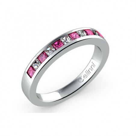 Demi Alliance Diamants Saphirs Roses Princesses Rail
