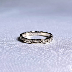Together Collection Forever Wheat Diamond 0.09 Ct Wedding Ring