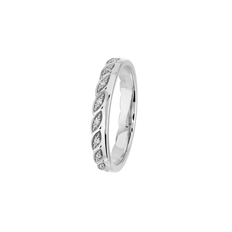 Together Collection Forever Wheat Diamond 0.09 Ct Wedding Ring