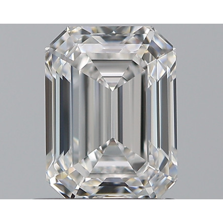 1.01-carat emerald shape diamond