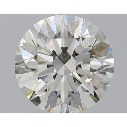 2.39-carat round shape diamond