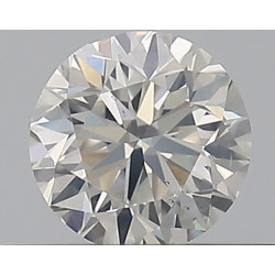 0.3-carat round shape diamond