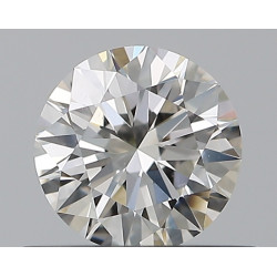 0.5-carat 圆形钻石