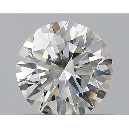 0.5-carat Rundform Diamant