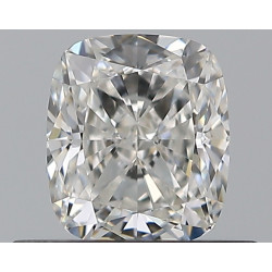 0.56-carat 垫形钻石