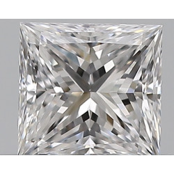 0.48-carat princess shape...