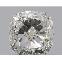 0.46-carat 垫形钻石