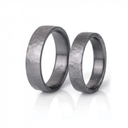 Hammered Wedding Rings