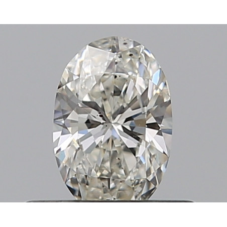 0.33-carat ovale Form Diamant