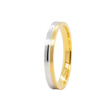 Alianzas de Matrimonio Victoria & Victor Oro Amarillo