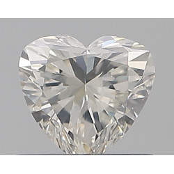 0.48-carat heart shape diamond