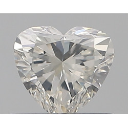 0.48-carat الماس على شكل قلب