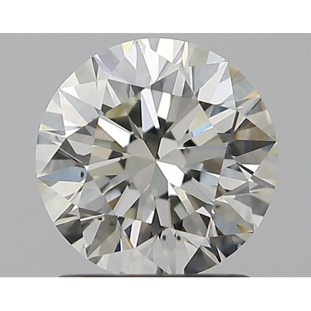 1.2-carat diamant de forme ronde