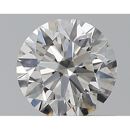 0.5-carat forme ronde diamant