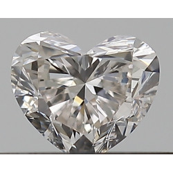 0.3-carat heart shape diamond