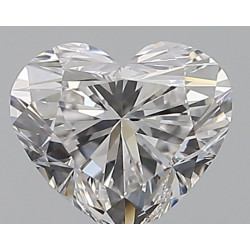 0.33-carat hartvormige diamant