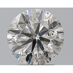 2-carat round shape diamond