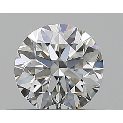 0.3-carat round shape diamond