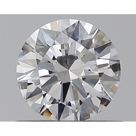 0.5-carat rondvormige diamant