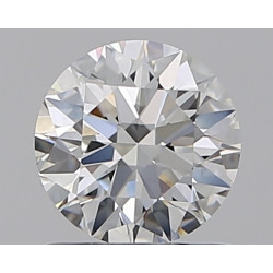 0.8-carat 圆形钻石