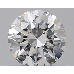 0.33-carat round shape diamond