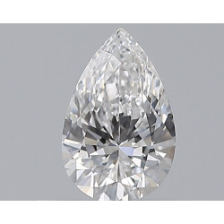 0.42-carat peervormige diamant