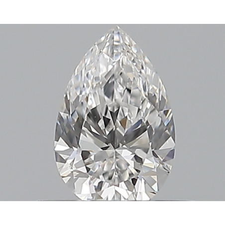 0.31-carat diamond in the shape of a pear