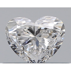 0.34-carat heart shape diamond