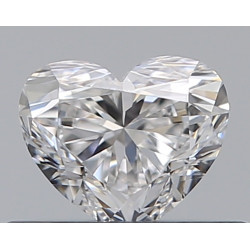0.34-carat 心形钻石