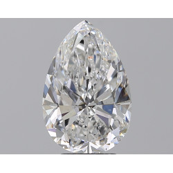 4.01-carat 梨形钻石