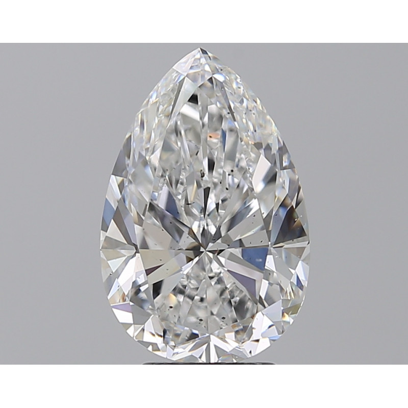 4.01-carat pear shape diamond