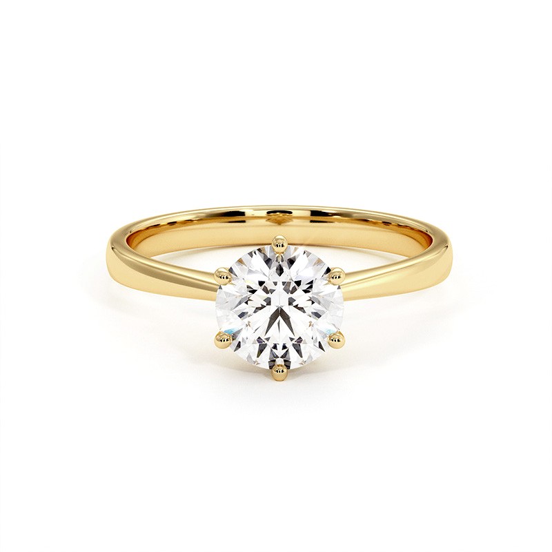 Ring Celinni 1968 Geelgoud 18k 750 Duizendsten