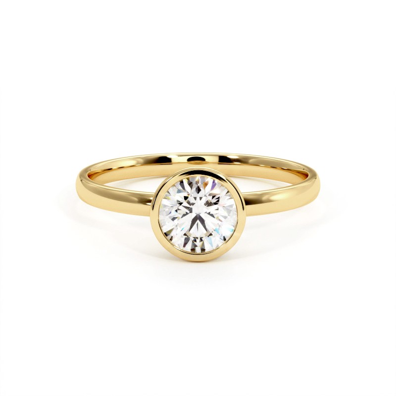 Bague Chloé Or Jaune 18k 750 Millièmes