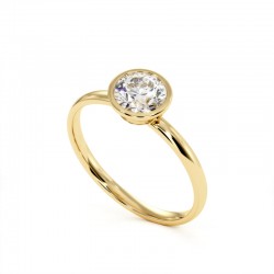 Chlo&eacute; Ring Gelbgold 18k 750 Tausendstel - Celinni