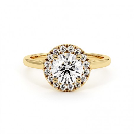 Bague Destinée Or Jaune 18k 750 Millièmes