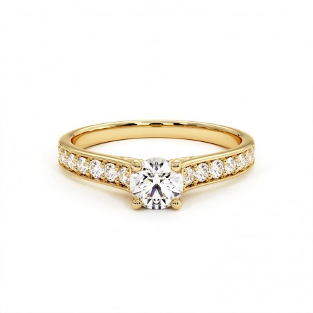 Bague Mon Amour Or Jaune 18k 750 Millièmes