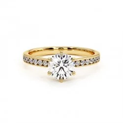 Bague Mon Tr sor Or Jaune 18k 750 Milli mes Maison Celinni