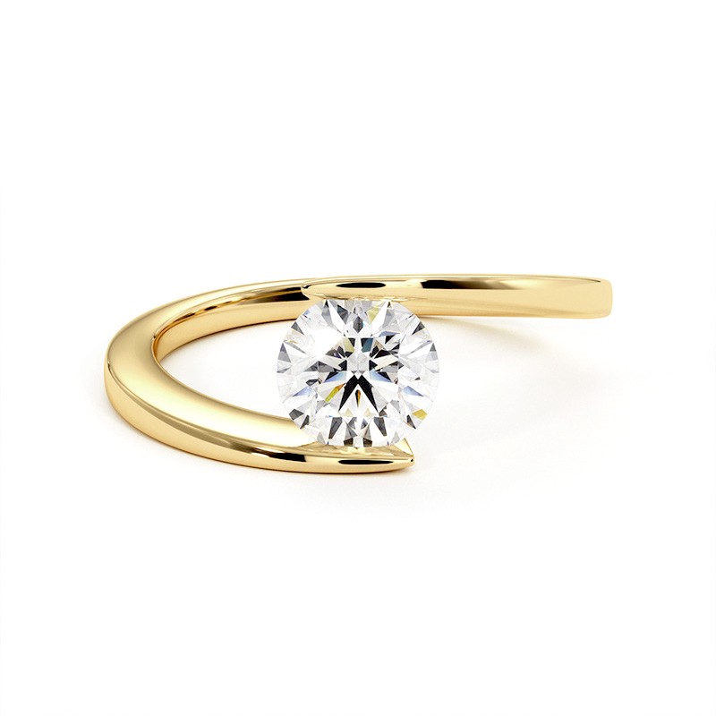 Eternal Ring 18k 750 Thousandths Yellow Gold