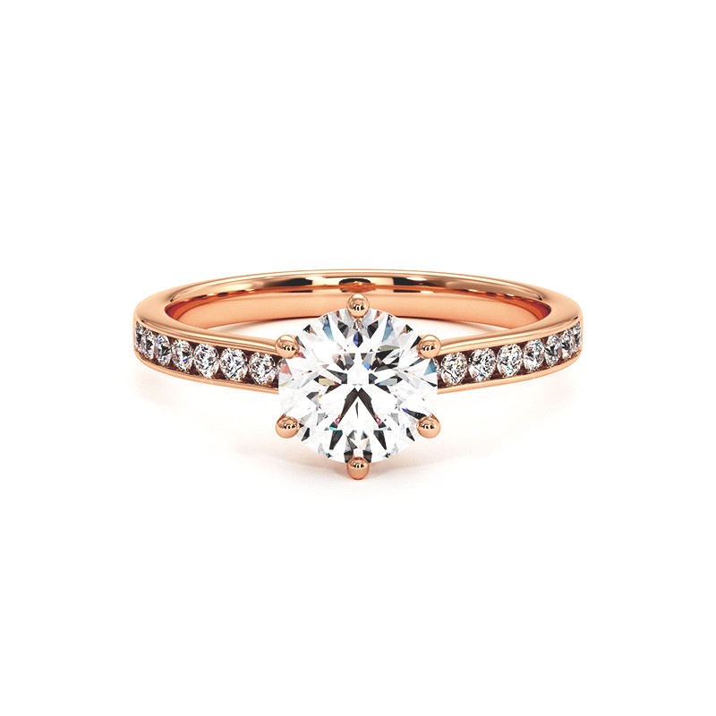 Ring Mon tr&eacute;sor Rose Gold 18k 750 Thousandths - Celinni