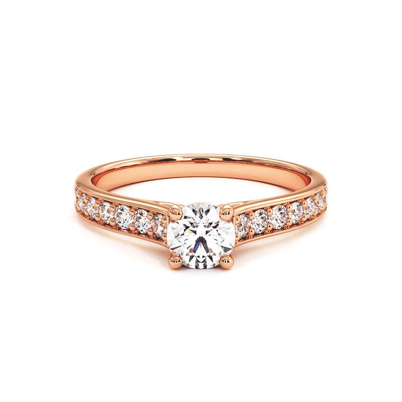 Bague Mon Amour Or Rose 18k 750 Millièmes