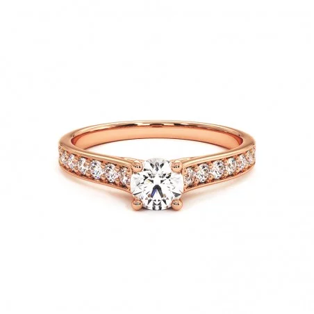 Anillo Mon Amor Oro Rosa 18k 750 Milésimas