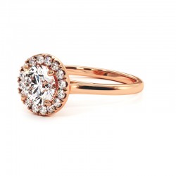 خاتم مصير ذهب وردي 18k 750 مليم - Celinni