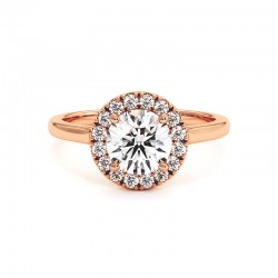 خاتم مصير ذهب وردي 18k 750 مليم - Celinni