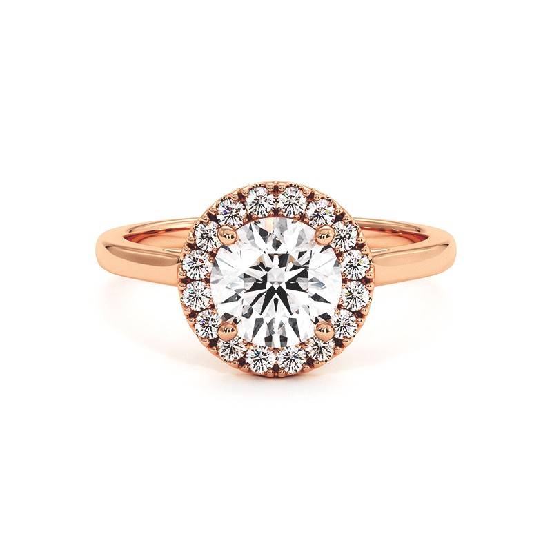 خاتم مصير ذهب وردي 18k 750 مليم - Celinni